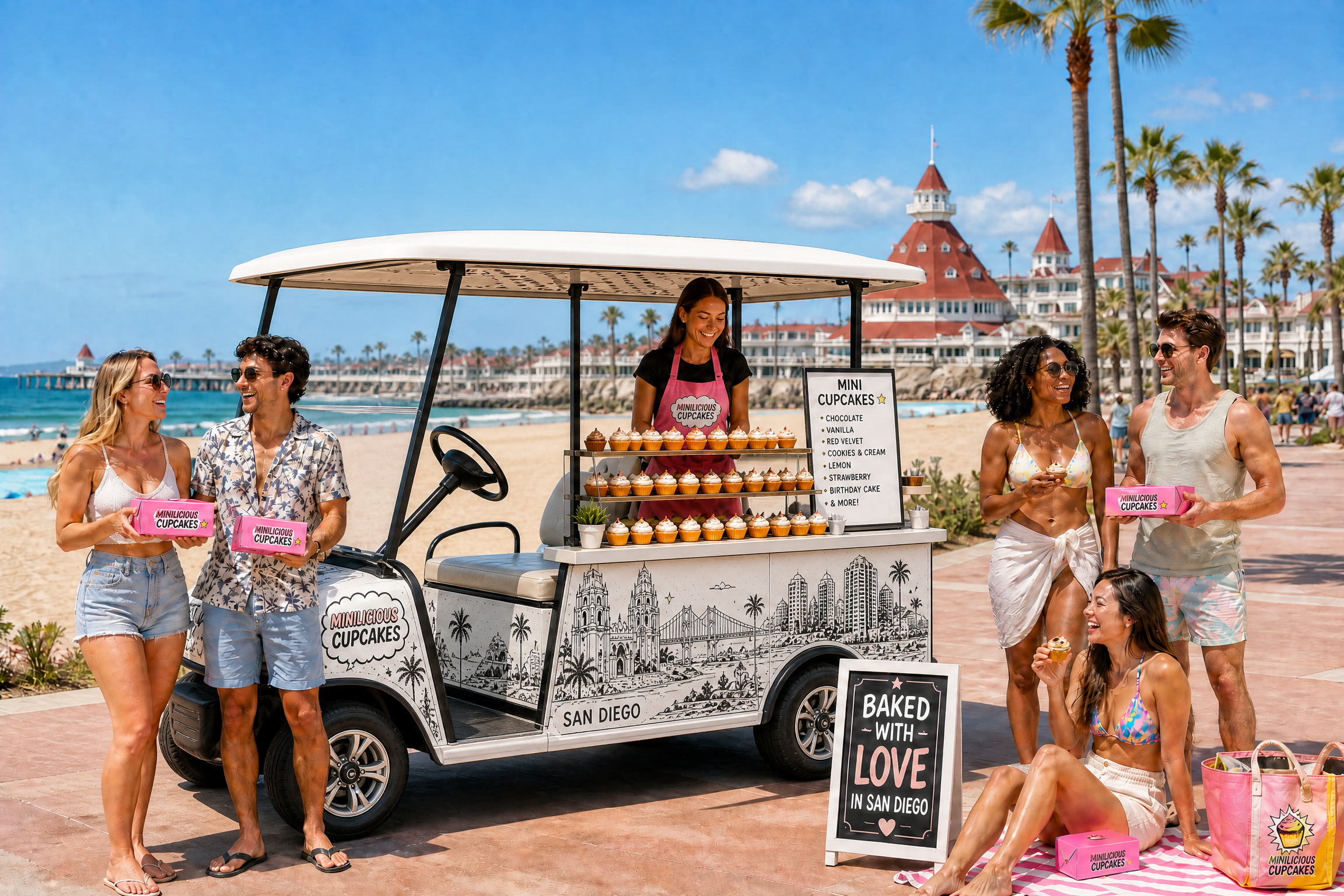 Local Stories Minilicious neighborhood cart