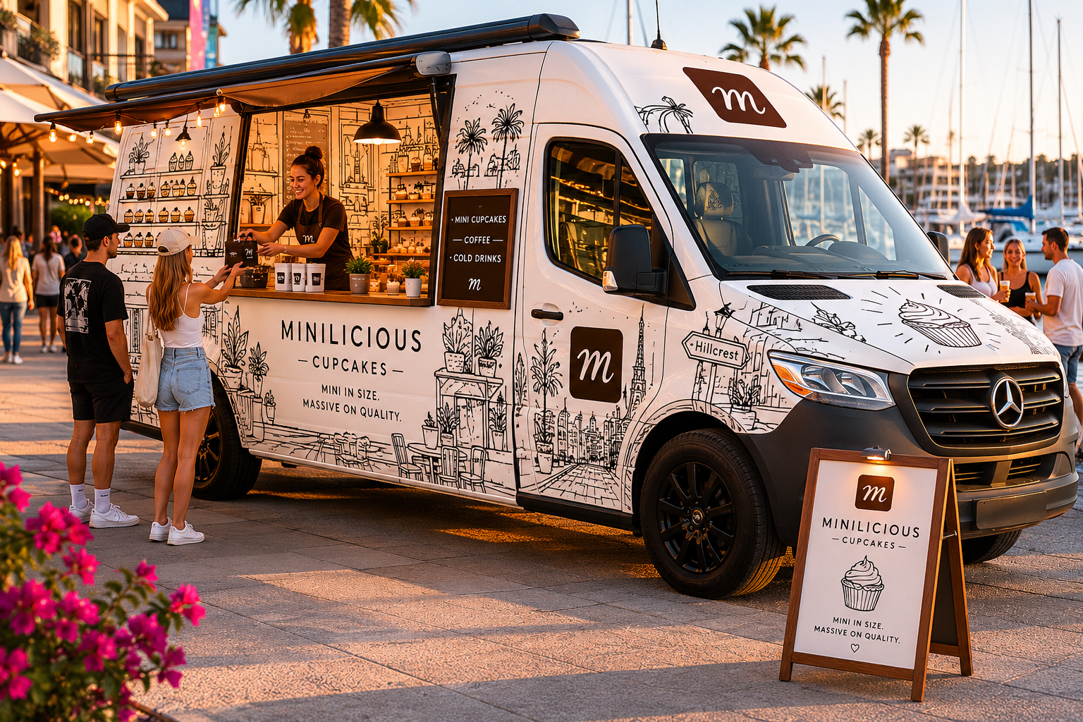 Local Stories Minilicious van