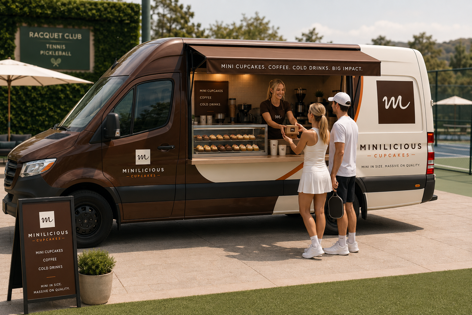 Modern Minilicious van