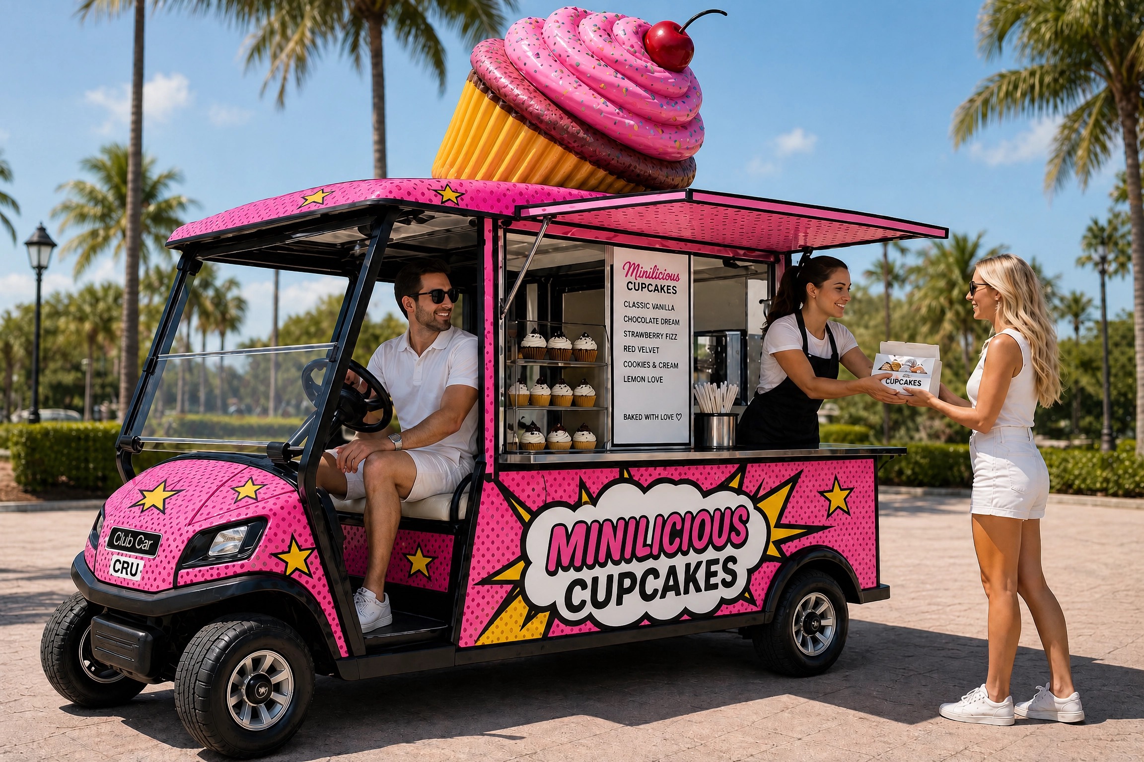 Pop Art Minilicious neighborhood cart